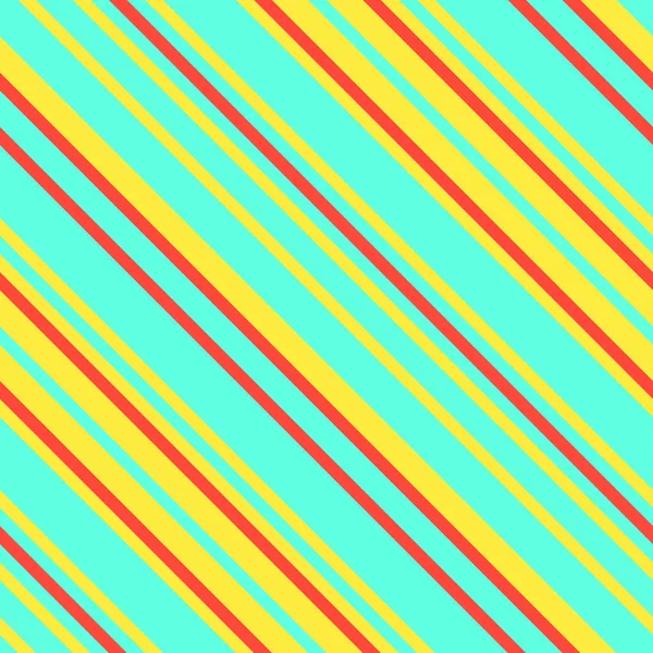 ネオン斜めのストライプとシームレスなメンフィス グラフィックのレトロなパターン — ストックベクタ