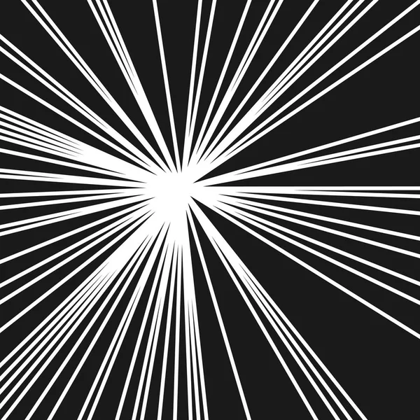 Abstracte stralen van licht en achtergrond — Stockvector