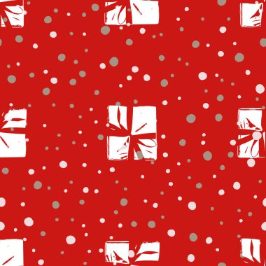 Sorunsuz Noel hediye kutusu mevcut desen