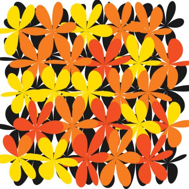  Soyut kaprisli çiçek arka plan