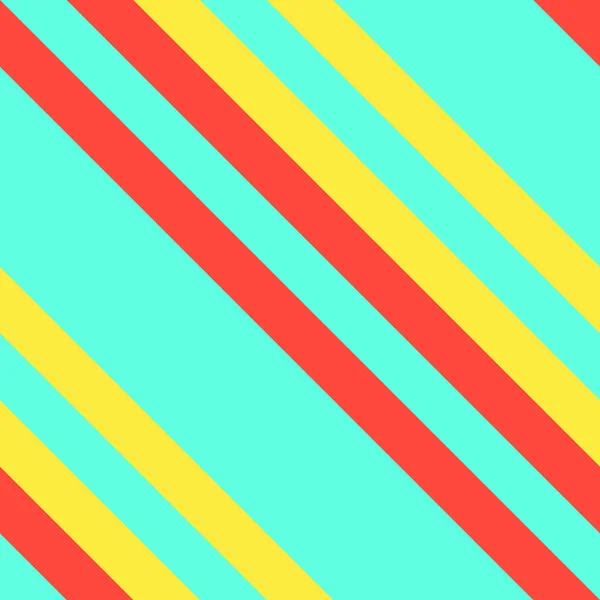 Seamless Memphis Graphic Retro Pattern with Neon Diagonal Stripes — Stock Vector