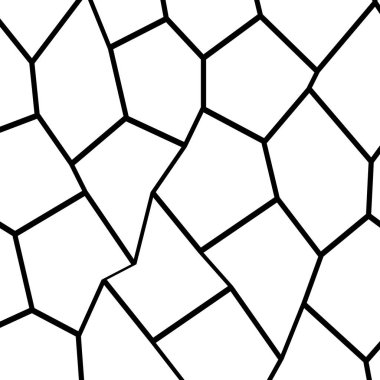 Siyah ve beyaz parçalanma arka plan