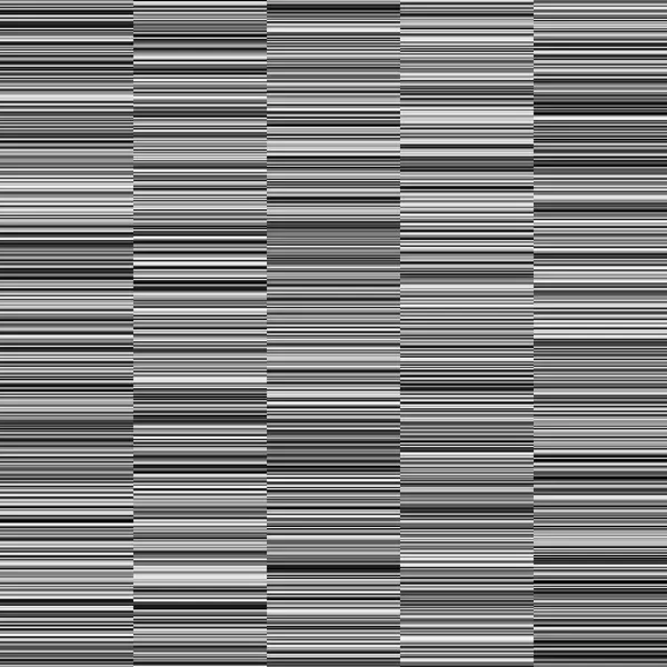 Monochroom rechte horizontale variabele breedte strepen achtergrond — Stockvector