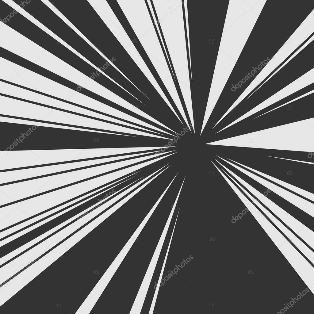 Abstract Background of Star Burst