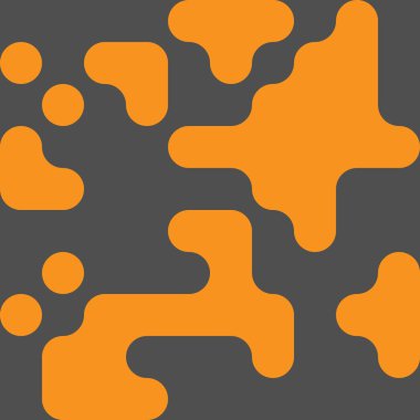 8 bit piksel sanat tasarım öğesi