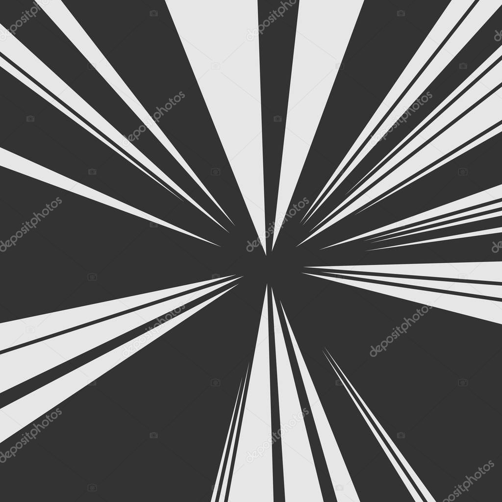 Abstract Background of Star Burst