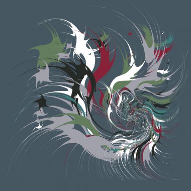 Boya su sıçramalarına arka plan