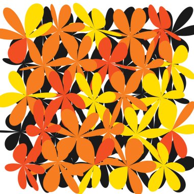  Soyut kaprisli çiçek arka plan