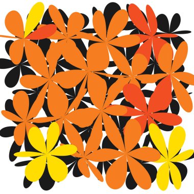  Soyut kaprisli çiçek arka plan