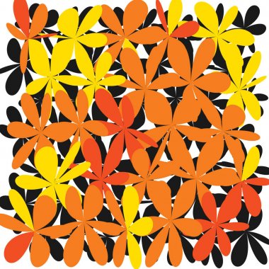  Soyut kaprisli çiçek arka plan