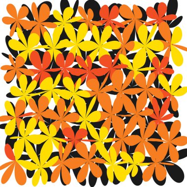  Soyut kaprisli çiçek arka plan