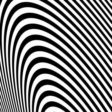 Soyut siyah ve Beyaz Modern çizgili arka plan