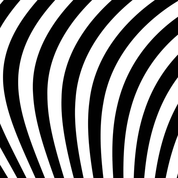 Abstrakt svartvitt moderna randig bakgrund — Stock vektor