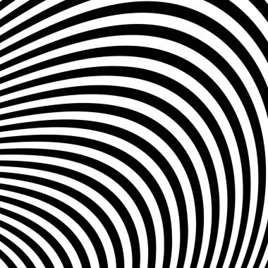 Soyut soyut siyah ve beyaz çizgiler