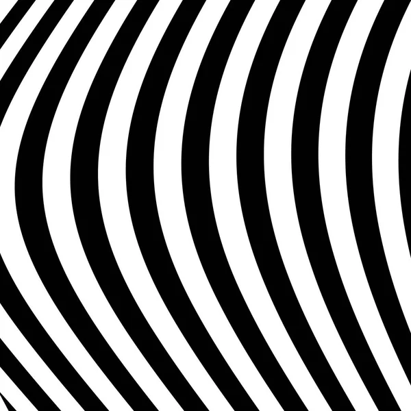 Abstrakt svartvitt moderna randig bakgrund — Stock vektor