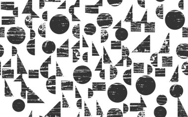 Dokulu geometrik öğelerin sorunsuz arka plan