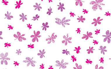 Sorunsuz Grunge papatya çiçek soyut vektör arka plan