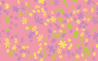 Sorunsuz Grunge papatya çiçek soyut vektör arka plan