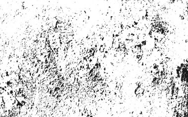 Grunge Siyah ve Beyaz Kentsel Vektör Doku Şablonu