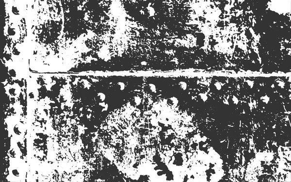 Modèle de texture vectorielle urbaine Grunge noir et blanc — Image vectorielle