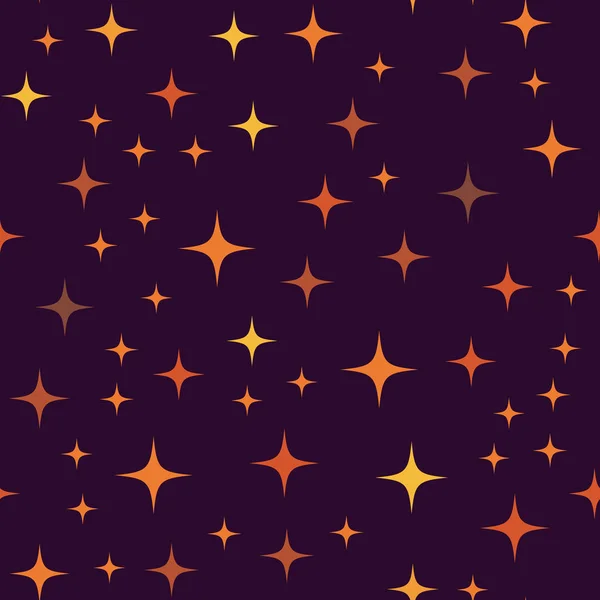 Patrón inconsútil estrella — Vector de stock