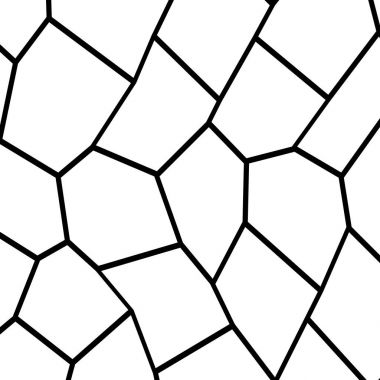 Siyah ve beyaz parçalanma arka plan