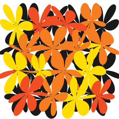  Soyut kaprisli çiçek arka plan