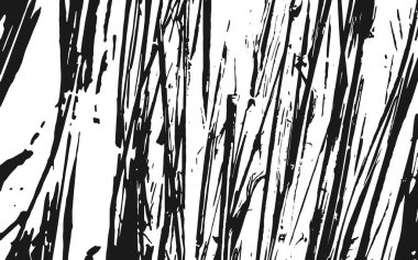 Siyah ve beyaz çim siluet doku rustik arka plan