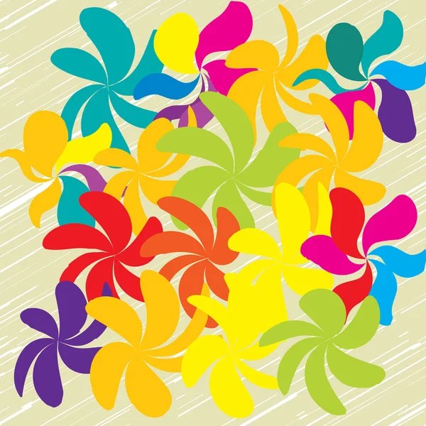 Vector Flower Background — Stock Vector