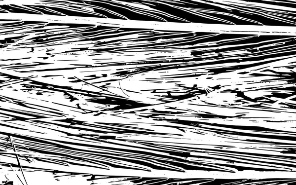 Noir et blanc Herbe Silhouette Texture fond rustique — Image vectorielle