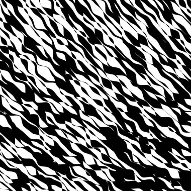 Siyah ve beyaz dalga şerit optik arka plan