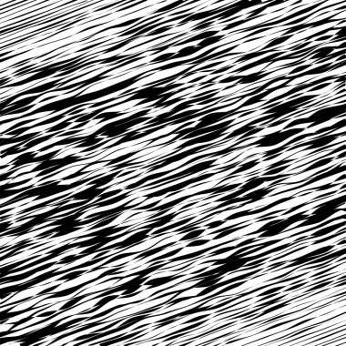 Siyah ve beyaz dalga şerit optik arka plan