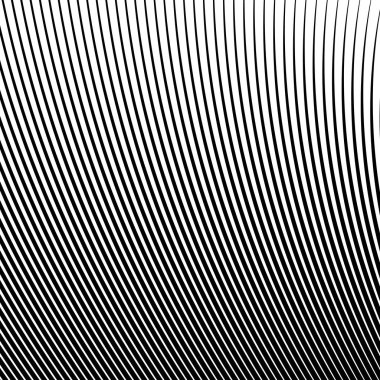 Siyah ve beyaz dalga şerit optik arka plan