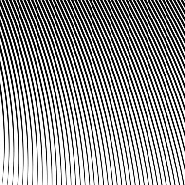 Siyah ve beyaz dalga şerit optik arka plan