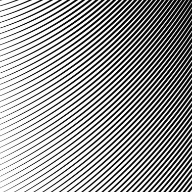 Siyah ve beyaz dalga şerit optik arka plan