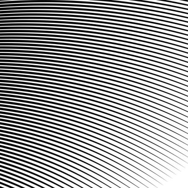 Siyah ve beyaz dalga şerit optik arka plan