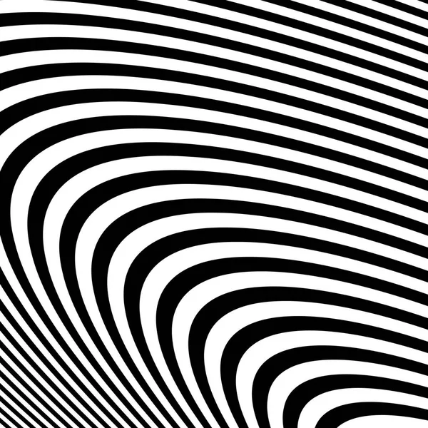 Résumé Fond rayé moderne noir et blanc — Image vectorielle