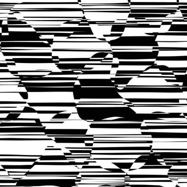 Özet satırları tasarım siyah ve beyaz çizgili vektör