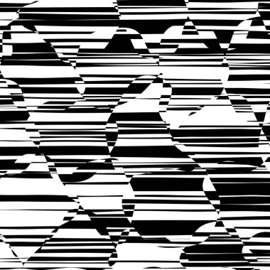 Özet satırları tasarım siyah ve beyaz çizgili vektör