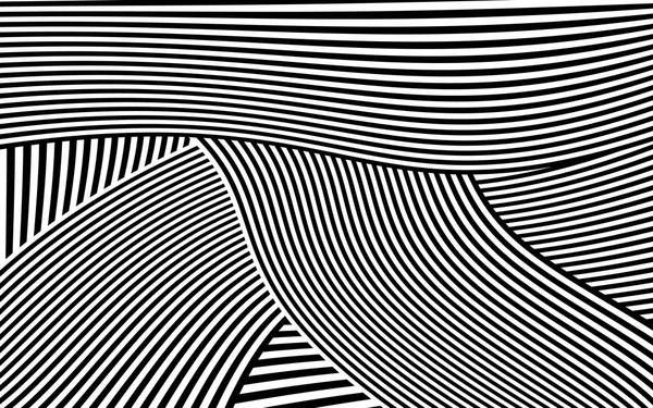 Vector de rayas en blanco y negro de Zebra Design — Vector de stock