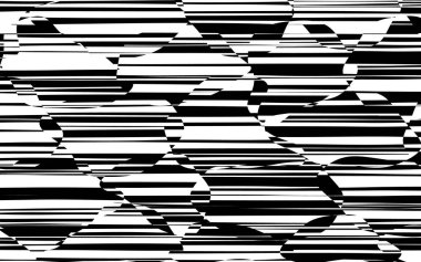 Rasgele kaotik satırları soyut geometrik desen