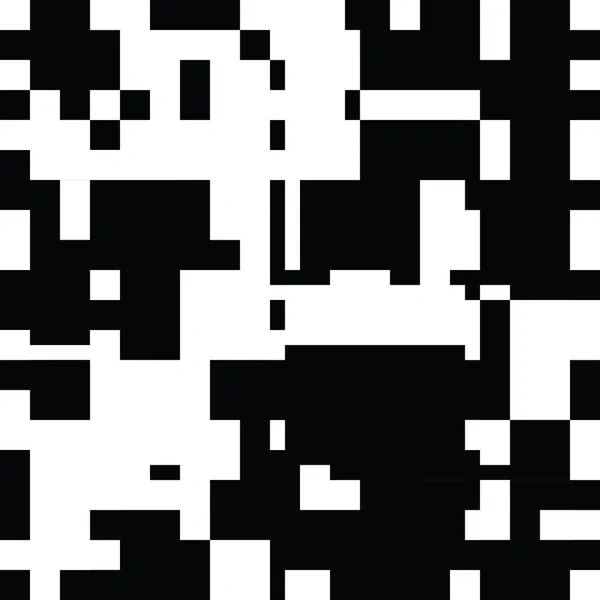 黑白抽象矩形艺术平面设计 — 图库矢量图片