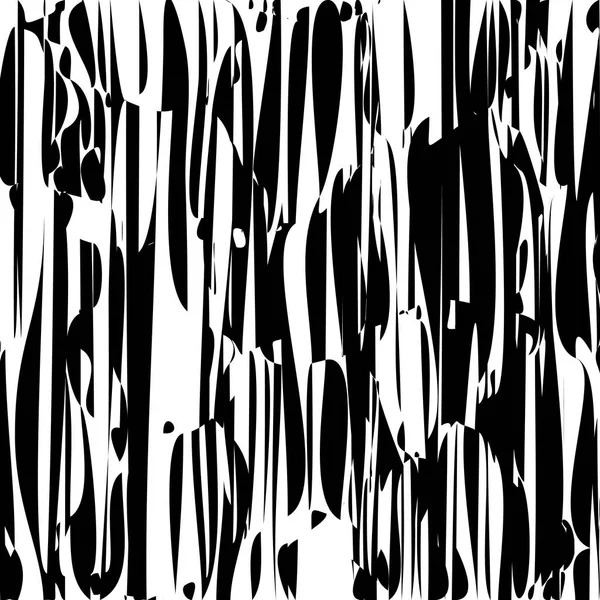 抽象的な線デザインの黒と白のストライプのベクトル — ストックベクタ