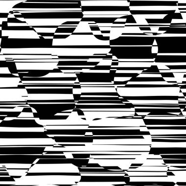 Özet satırları tasarım siyah ve beyaz çizgili vektör