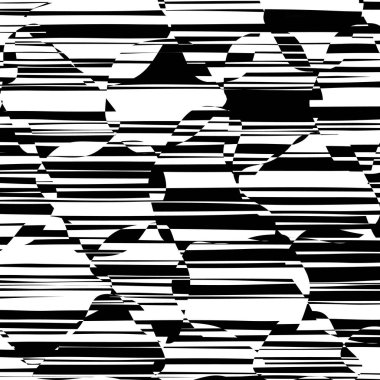 Özet satırları tasarım siyah ve beyaz çizgili vektör