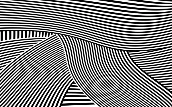 Vettore di strisce in bianco e nero di design Zebra — Vettoriale Stock