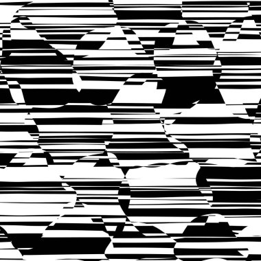 Özet satırları tasarım siyah ve beyaz çizgili vektör