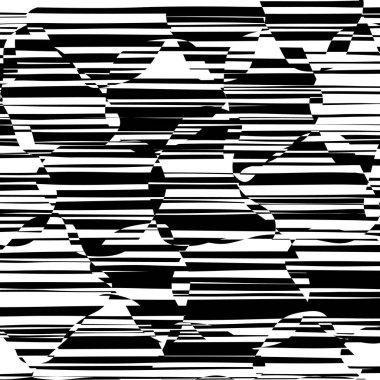 Özet satırları tasarım siyah ve beyaz çizgili vektör