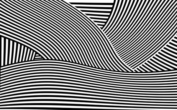 Zebra-Design schwarz-weiße Streifen Vektor — Stockvektor