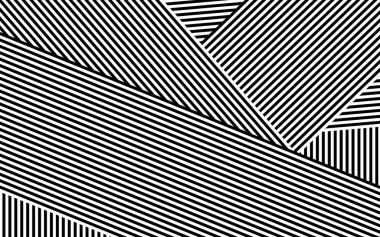 Zebra siyah ve beyaz çizgili vektör tasarımı